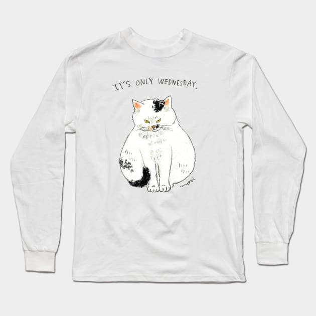 It's only Wednesday Long Sleeve T-Shirt by colorofmori